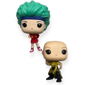Funko Pop Dragon Ballz and Doctor Strange Figures